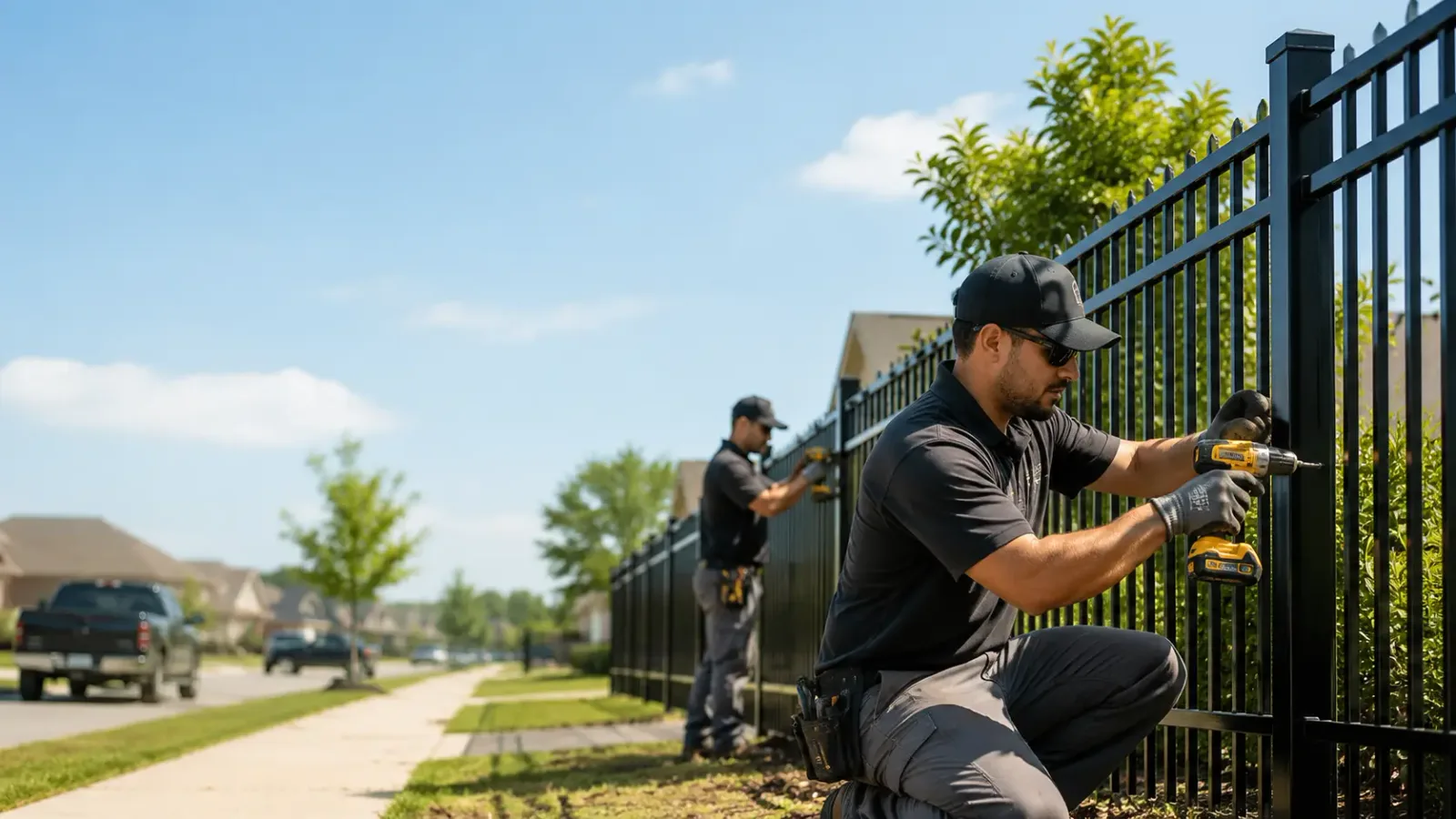Metal Fence Installation in Aimwell, LA